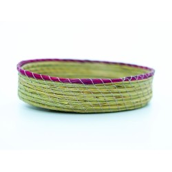 Panier rose en saaf